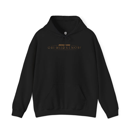 Smoke Wars Obi-Weed Kenobi Unisex Hoodie Funny Sweatshirt - Adulting Degenerate LLC